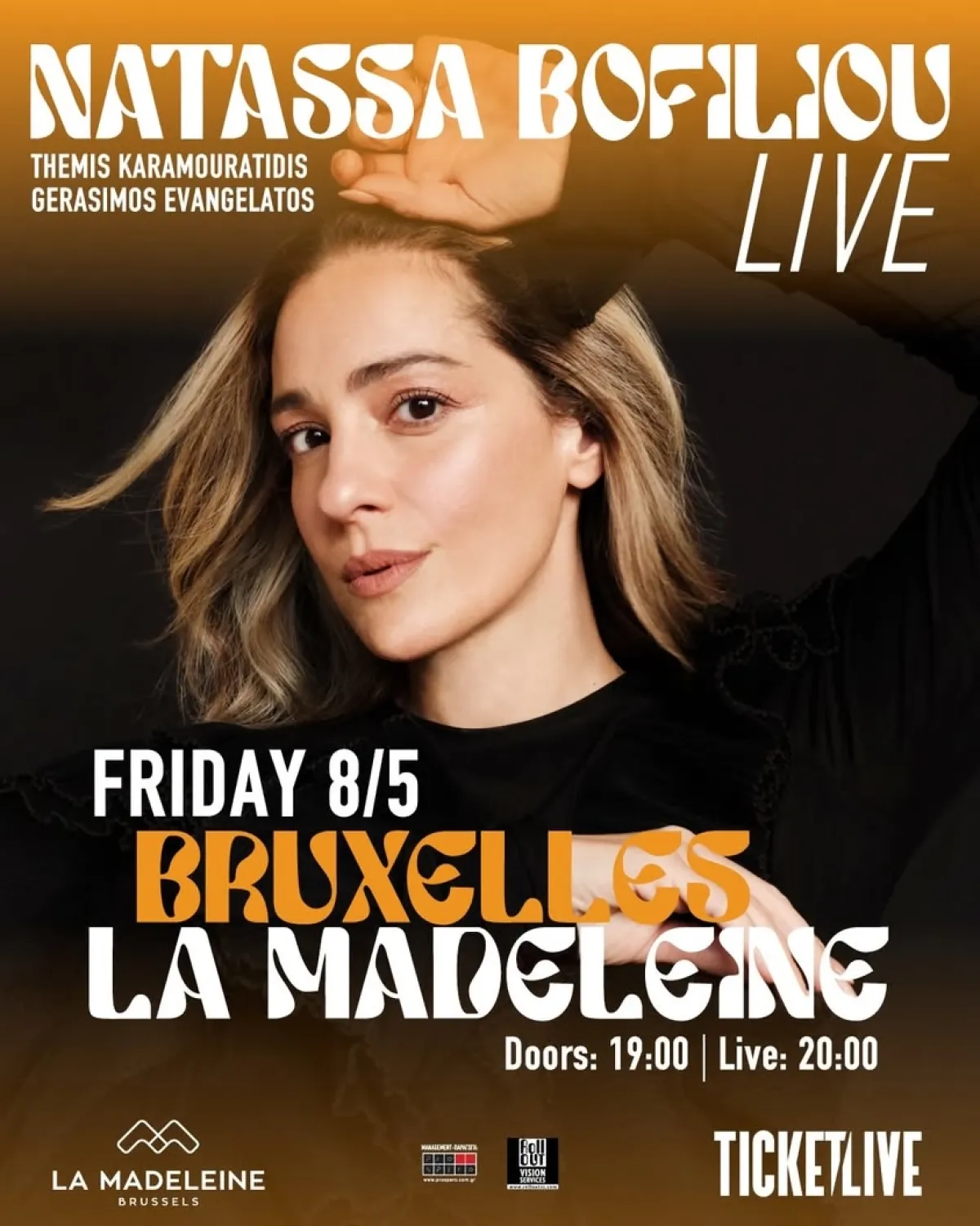 Natassa Bofiliou at La Madeleine Tickets