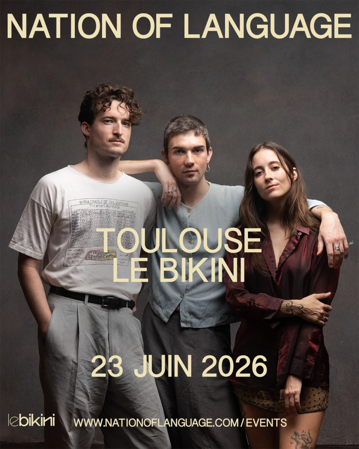 Nation of Language at Le Bikini Tickets