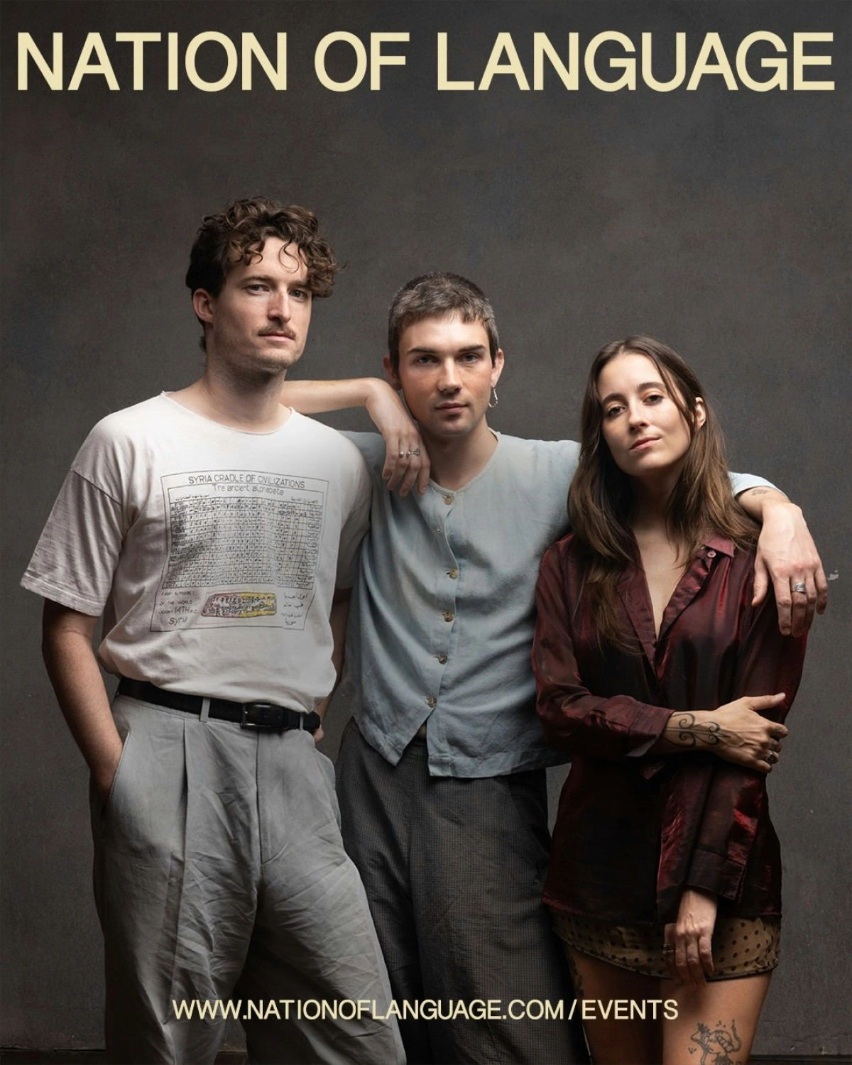 Nation of Language at Rock School Barbey Tickets