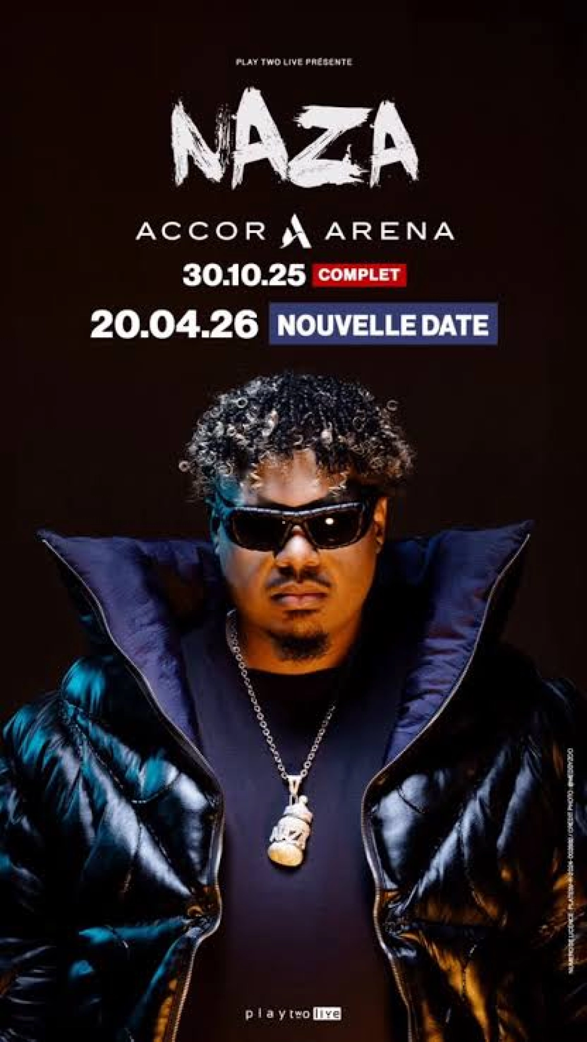 Naza in der Accor Arena Tickets