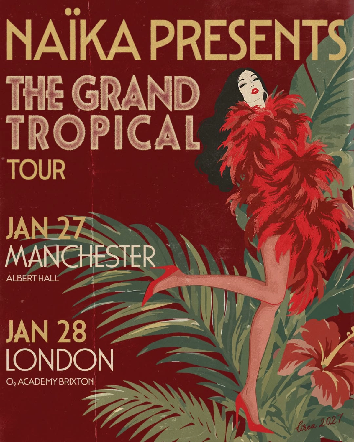 Naïka at O2 Academy Brixton Tickets