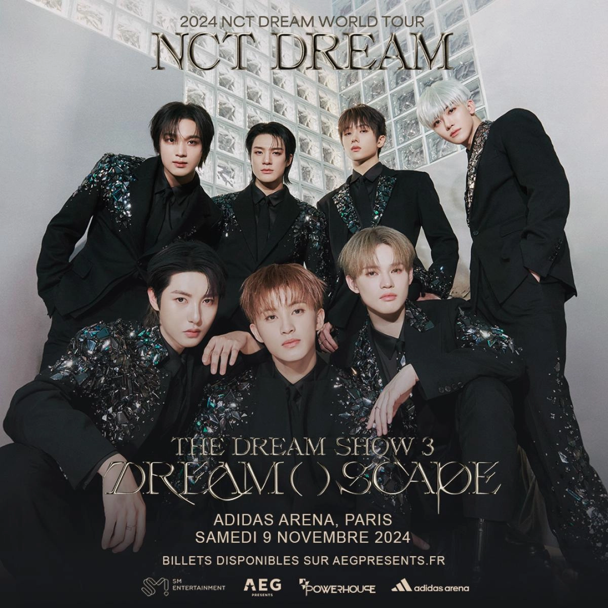 Concert NCT Dream à Paris (Adidas Arena) du 09 novembre 2024