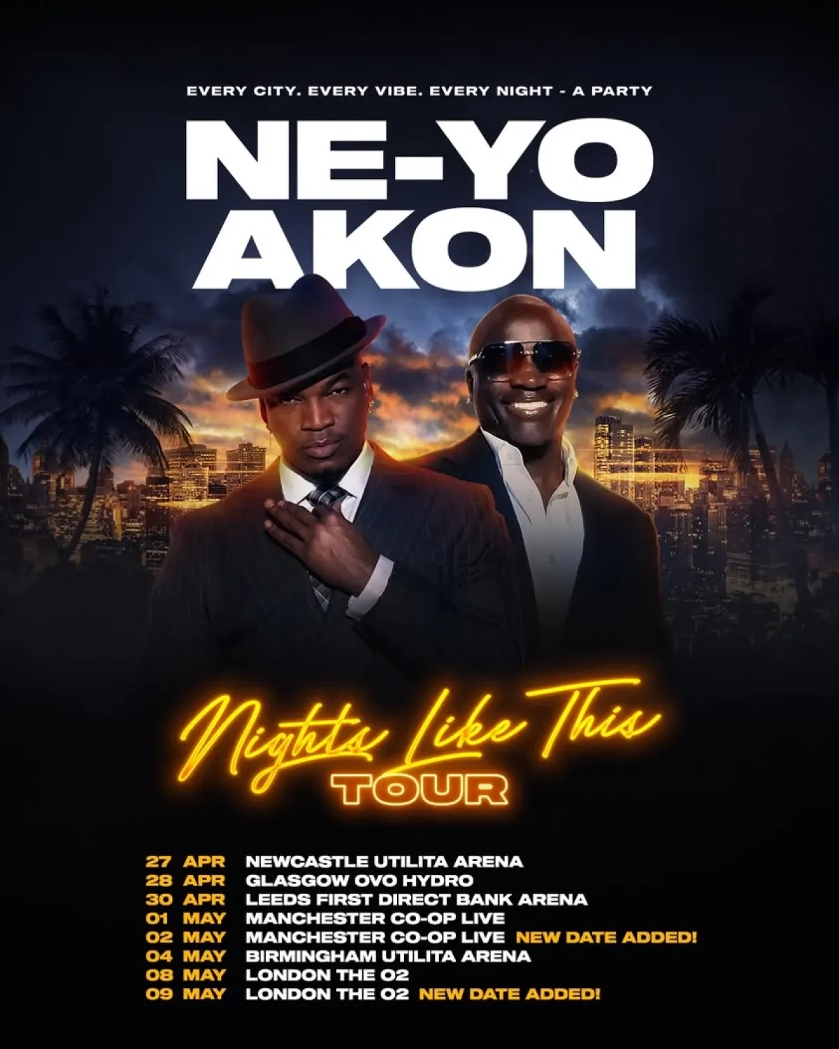 Billets Ne-Yo (O2 Arena - Londres)