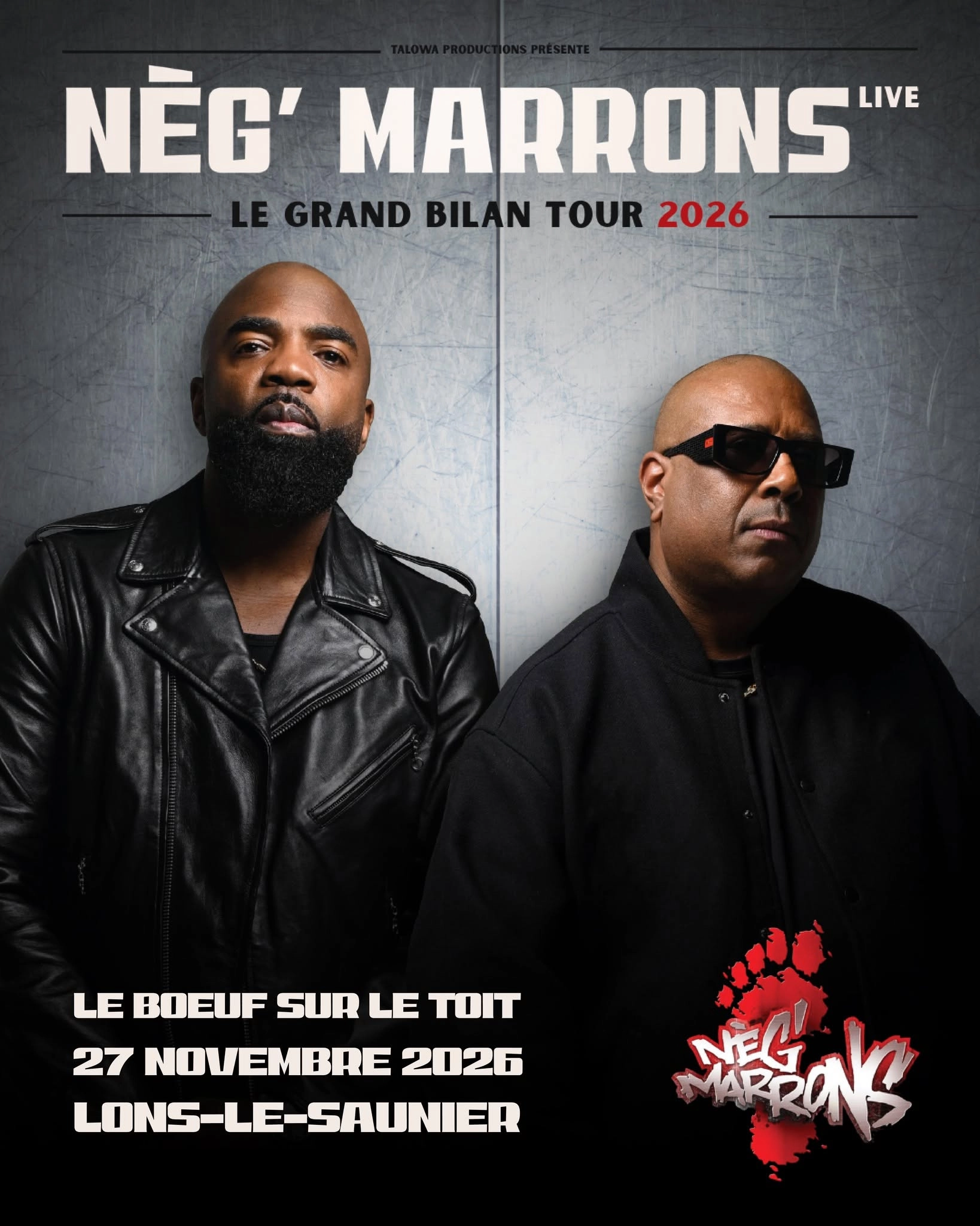 Neg'marrons - Le Grand Bilan at Le Moloco Tickets