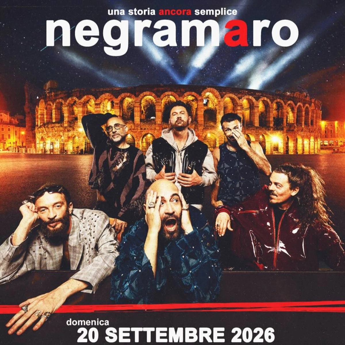 Billets Negramaro (Arena di Verona - Vérone)