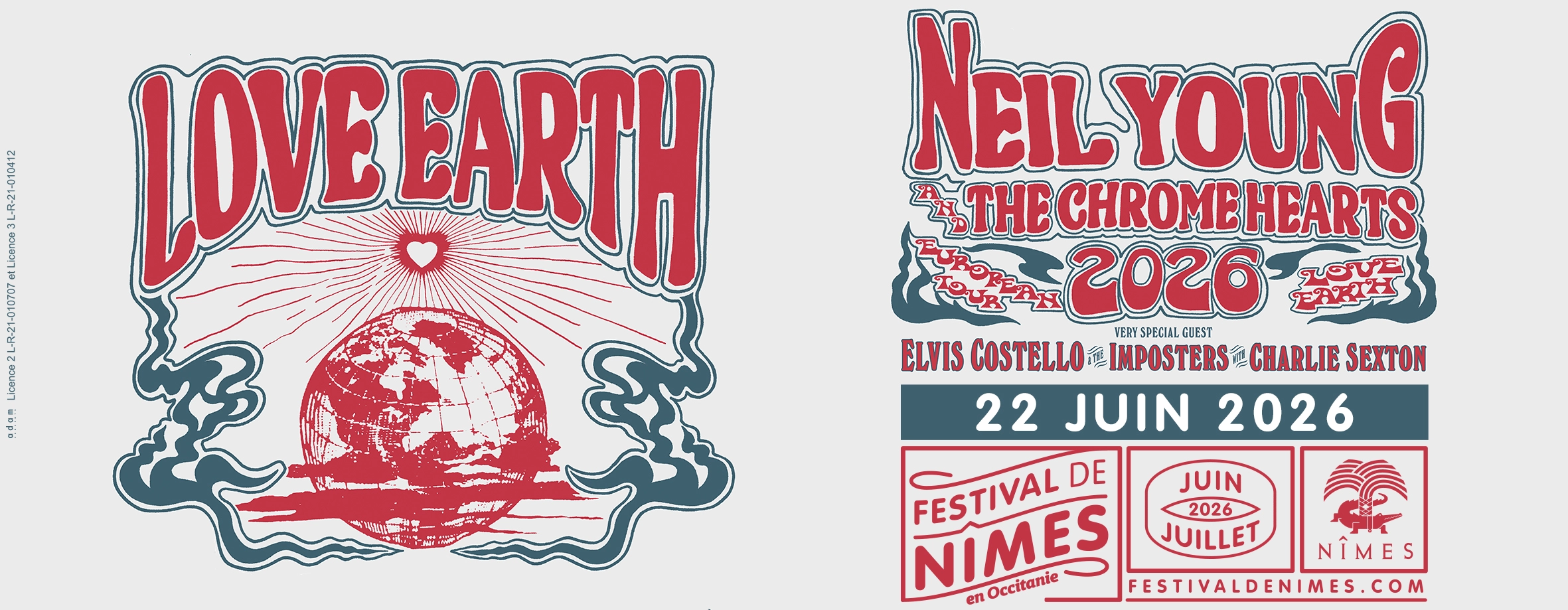 Billets Neil Young and The Chrome Hearts (Arenes de Nimes - Nimes)