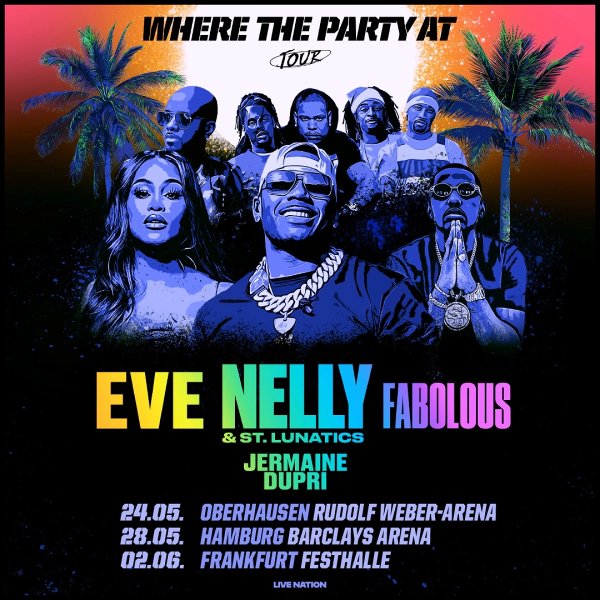 Nelly with Eve and Special Guests: Where The Party At Tour en Barclays Arena Tickets