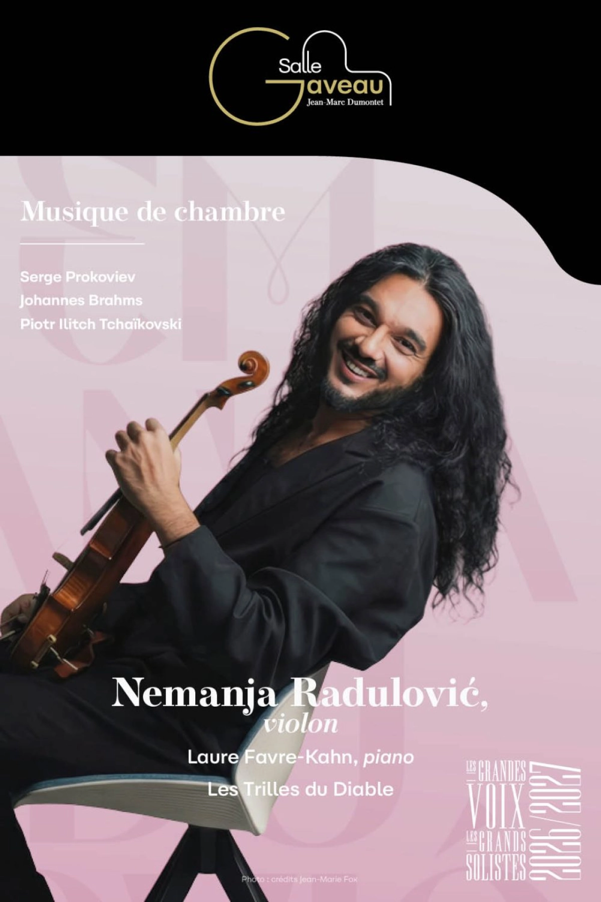 Nemanja Radulovic en Salle Gaveau Tickets