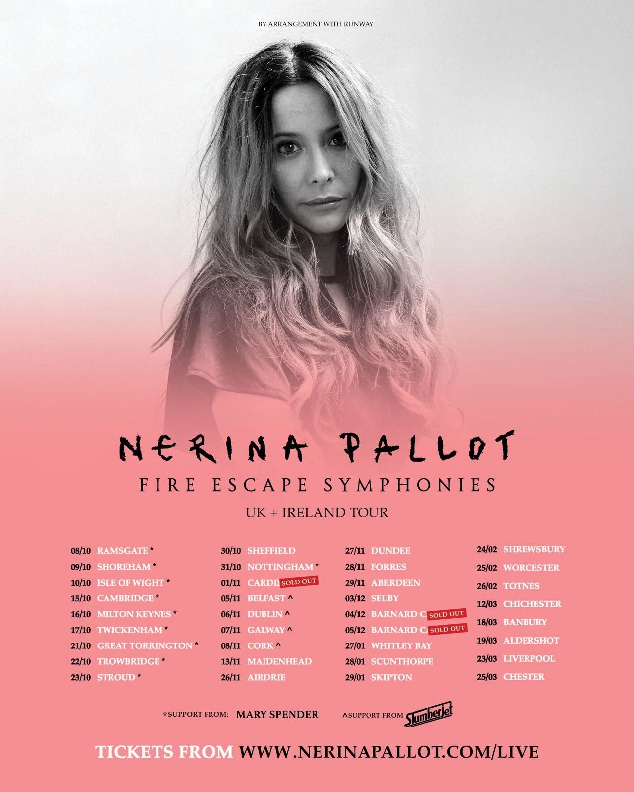 Billets Nerina Pallot (Liverpool Philharmonic Hall - Liverpool)