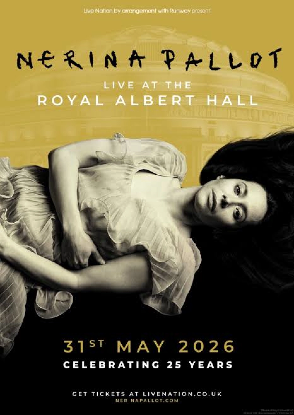 Billets Nerina Pallot (Royal Albert Hall - Londres)