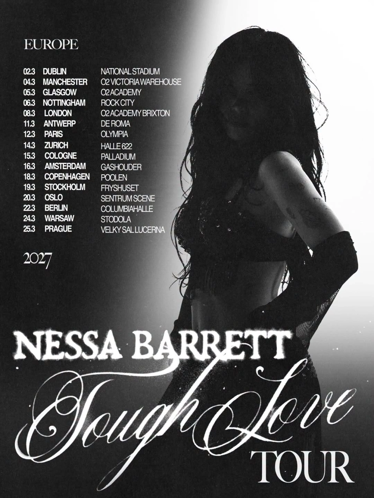 Nessa Barrett in der Columbiahalle Tickets