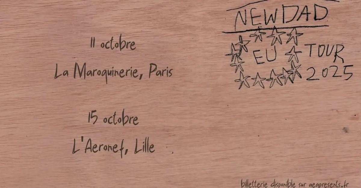 Billets Newdad (La Maroquinerie - Paris)