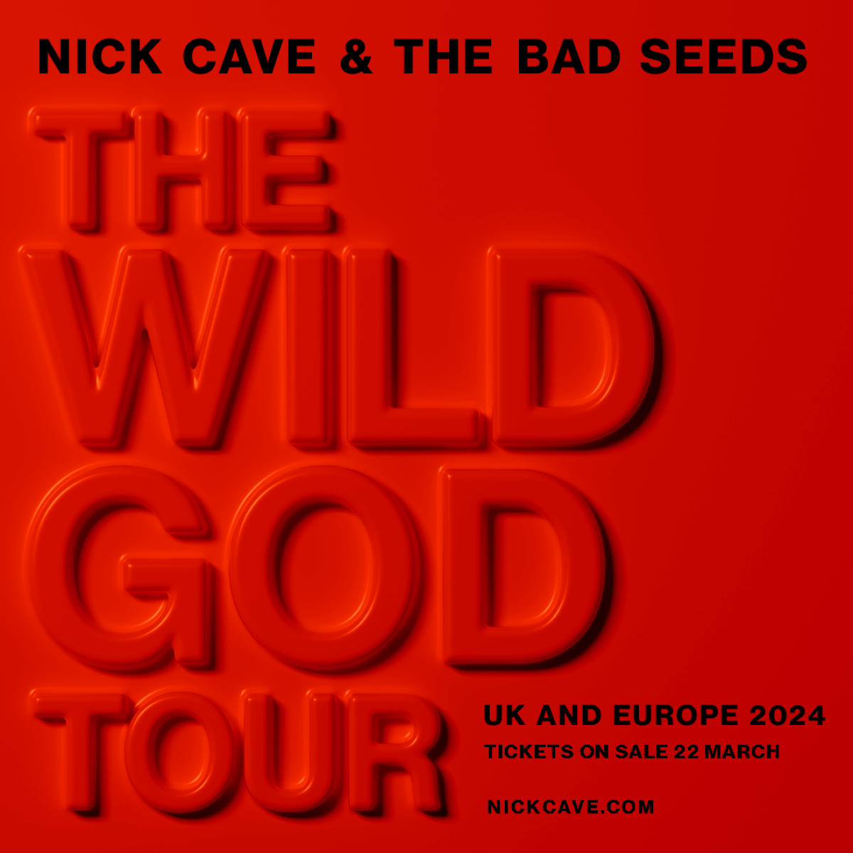Billets Nick Cave and the Bad Seeds - The Wild God Tour (Rudolf Weber-Arena - Oberhausen)