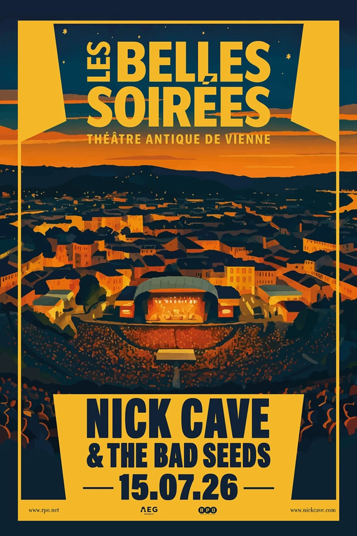Billets Nick Cave and the Bad Seeds (Theatre Antique Vienne - Vienne)