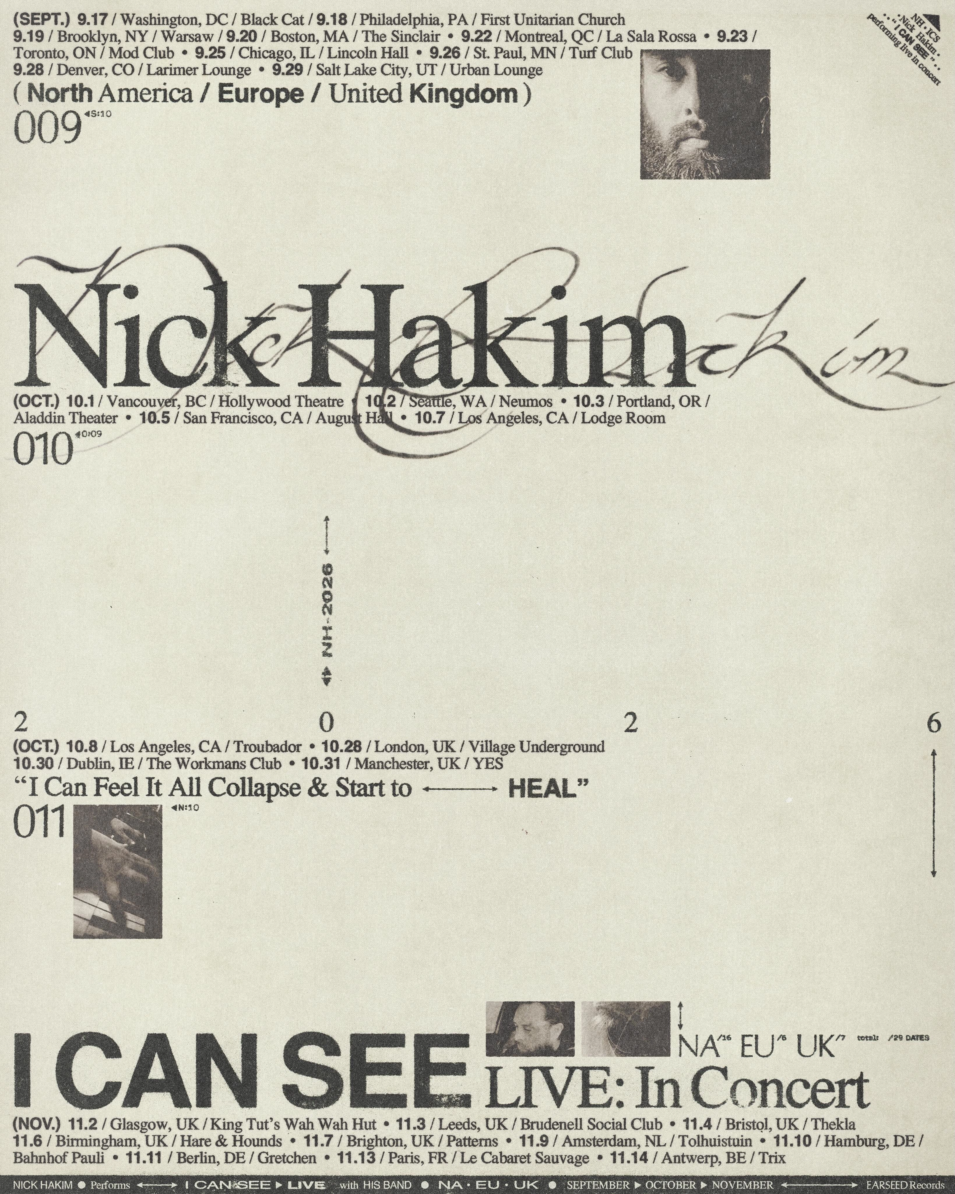 Nick Hakim at YES Manchester Tickets
