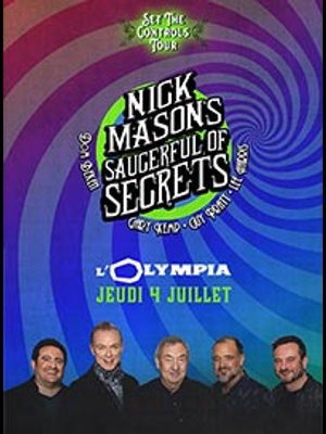 Billets Nick Mason's Saucerful Of Secrets (Olympia - Paris)