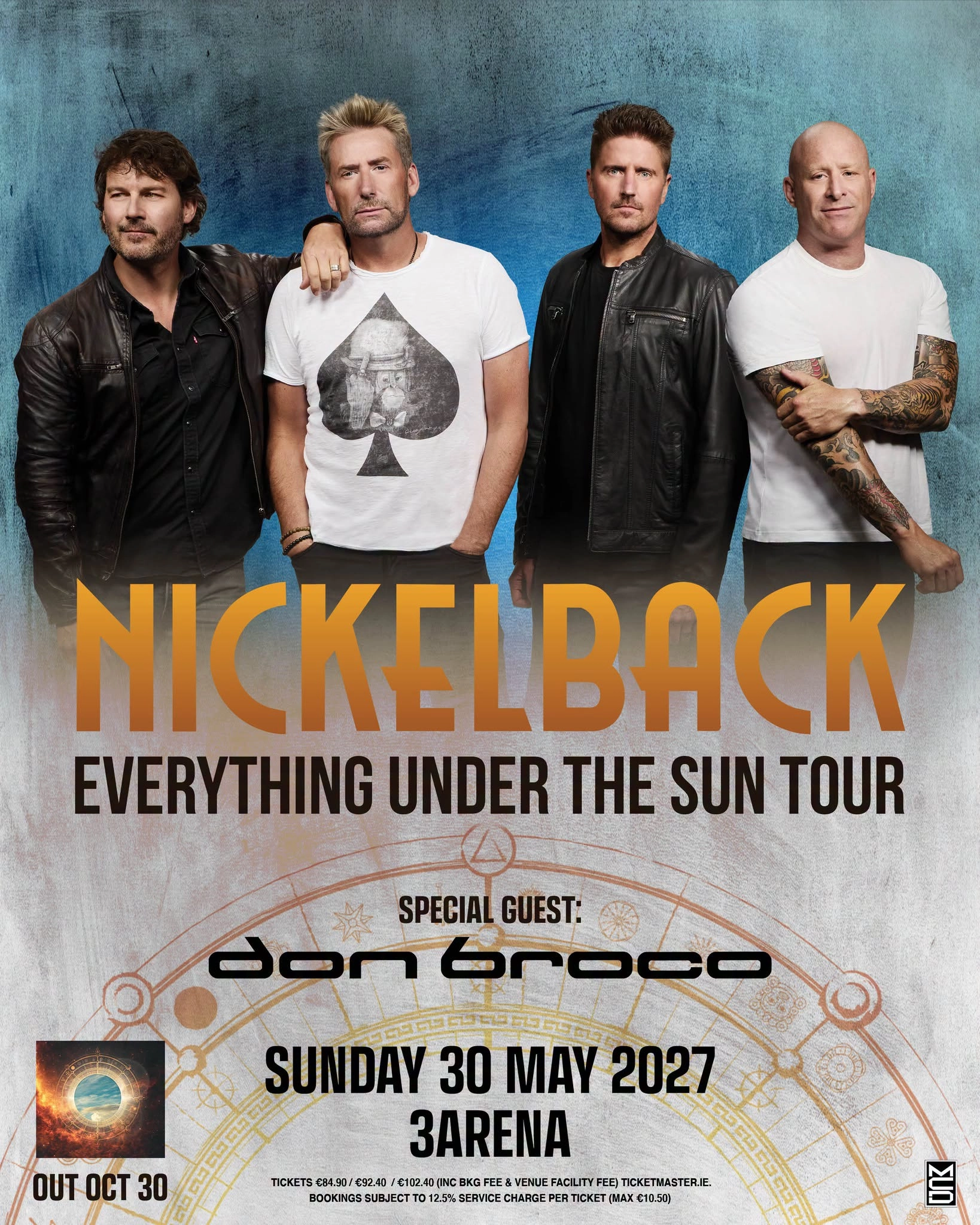 Billets Nickelback (3Arena Dublin - Dublin)