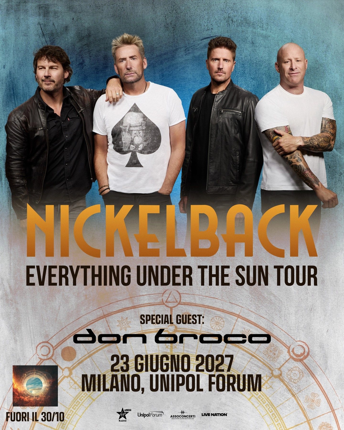 Billets Nickelback (Forum Milano - Milan)