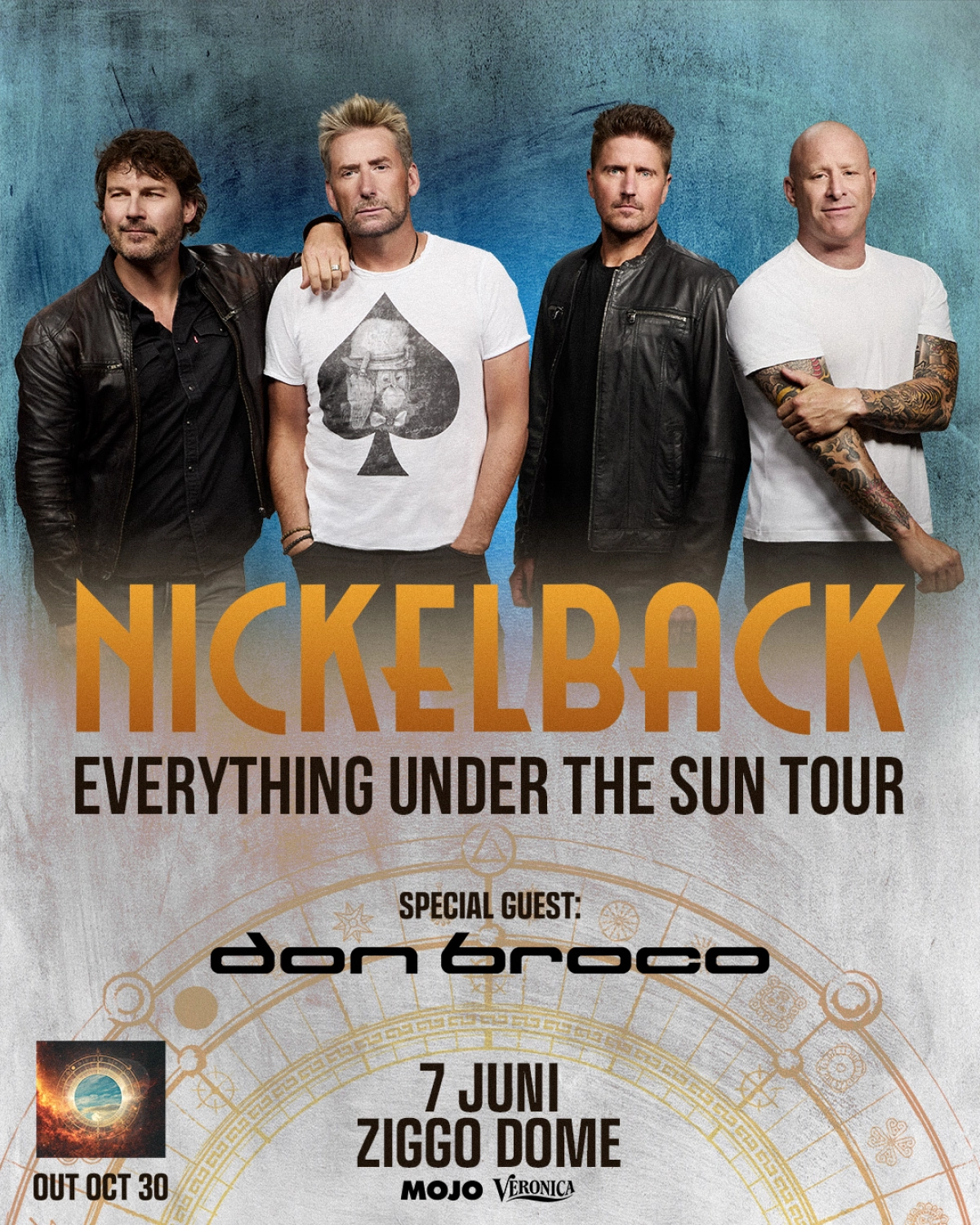 Billets Nickelback (Ziggo Dome - Amsterdam)