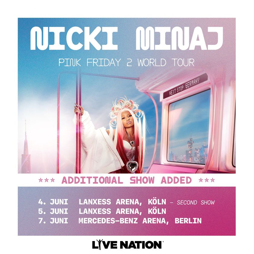 Billets Nicki Minaj (Lanxess Arena - Cologne)