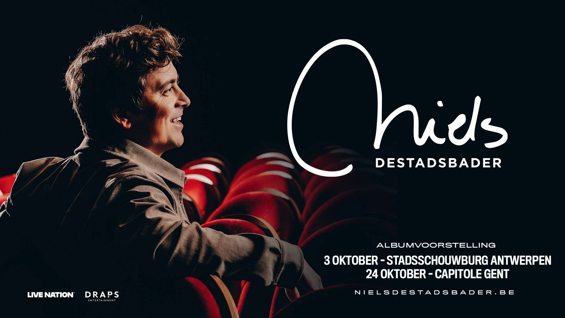 Niels Destadsbader at Capitole Gent Tickets