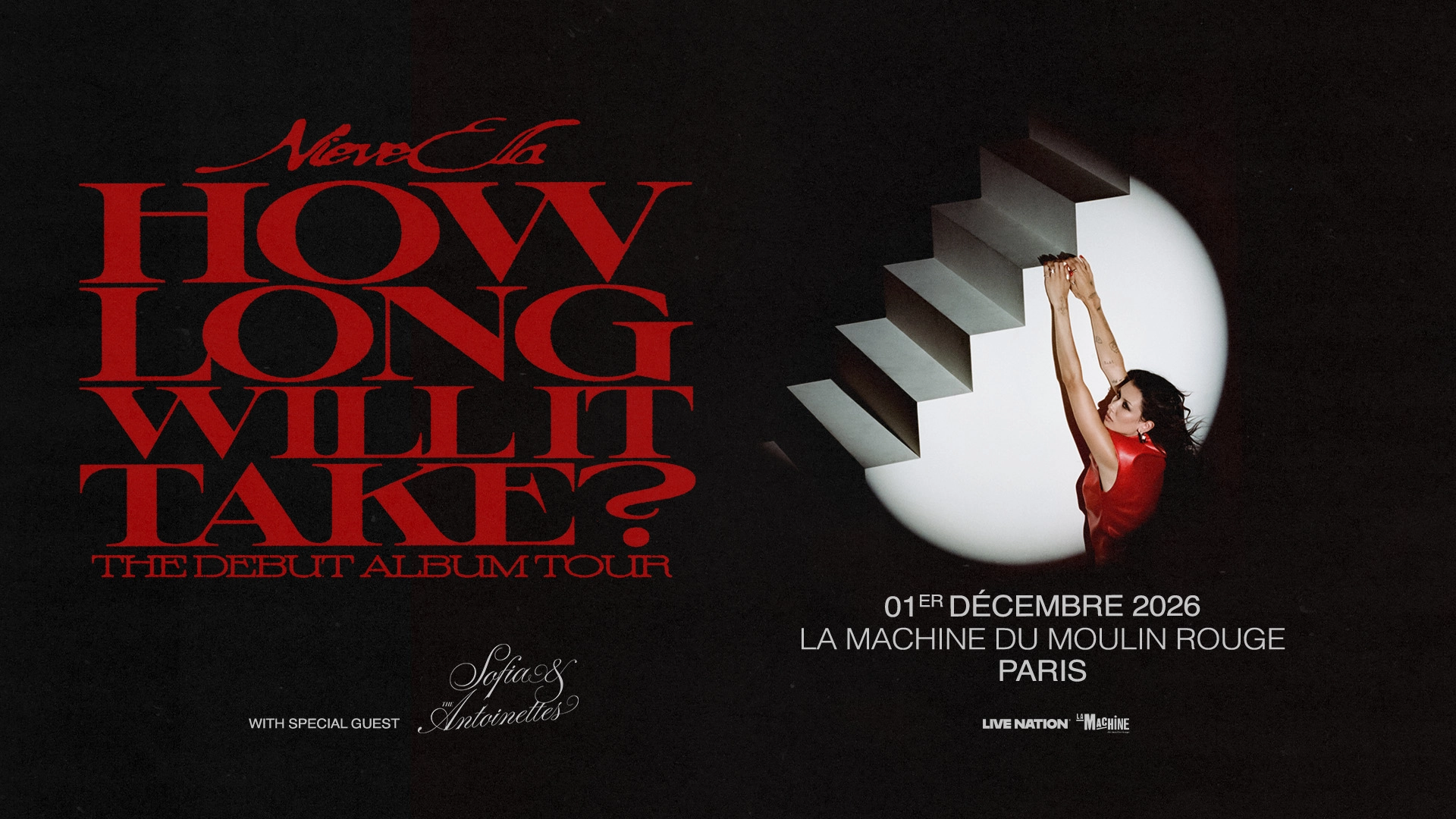 Nieve Ella at La Machine du Moulin Rouge Tickets