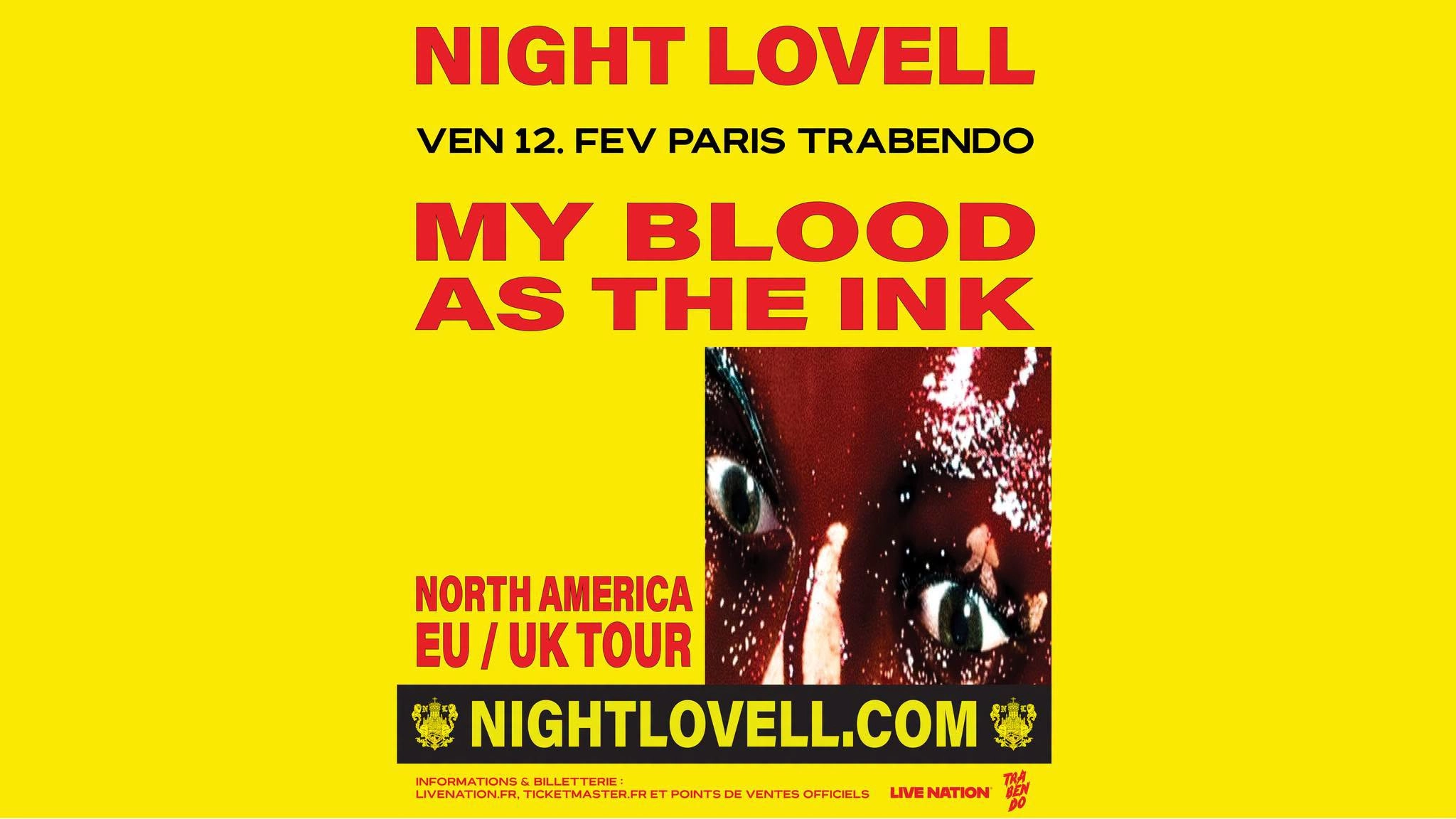 Night Lovell at Le Trabendo Tickets