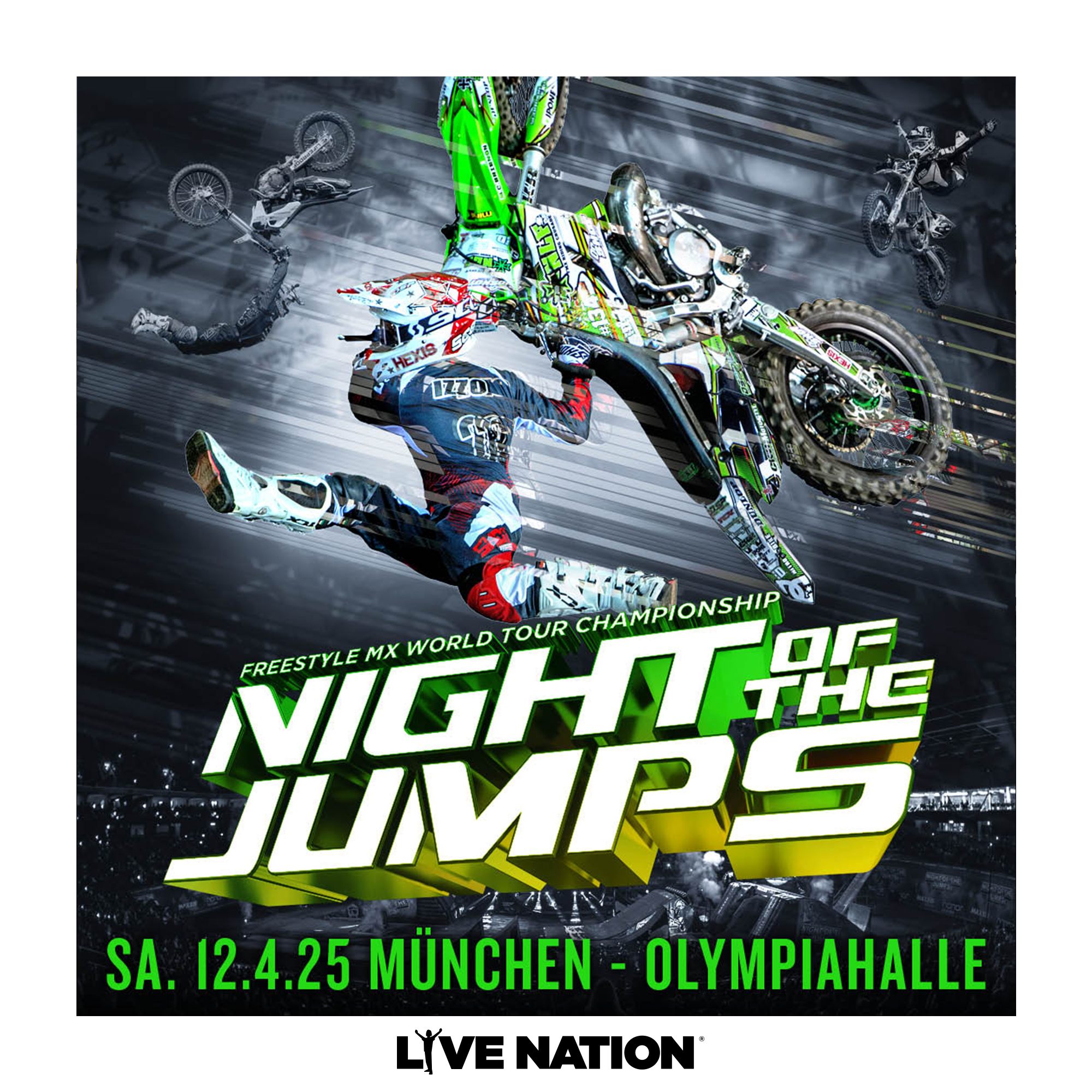 Night of the Jumps in der Olympiahalle München Tickets