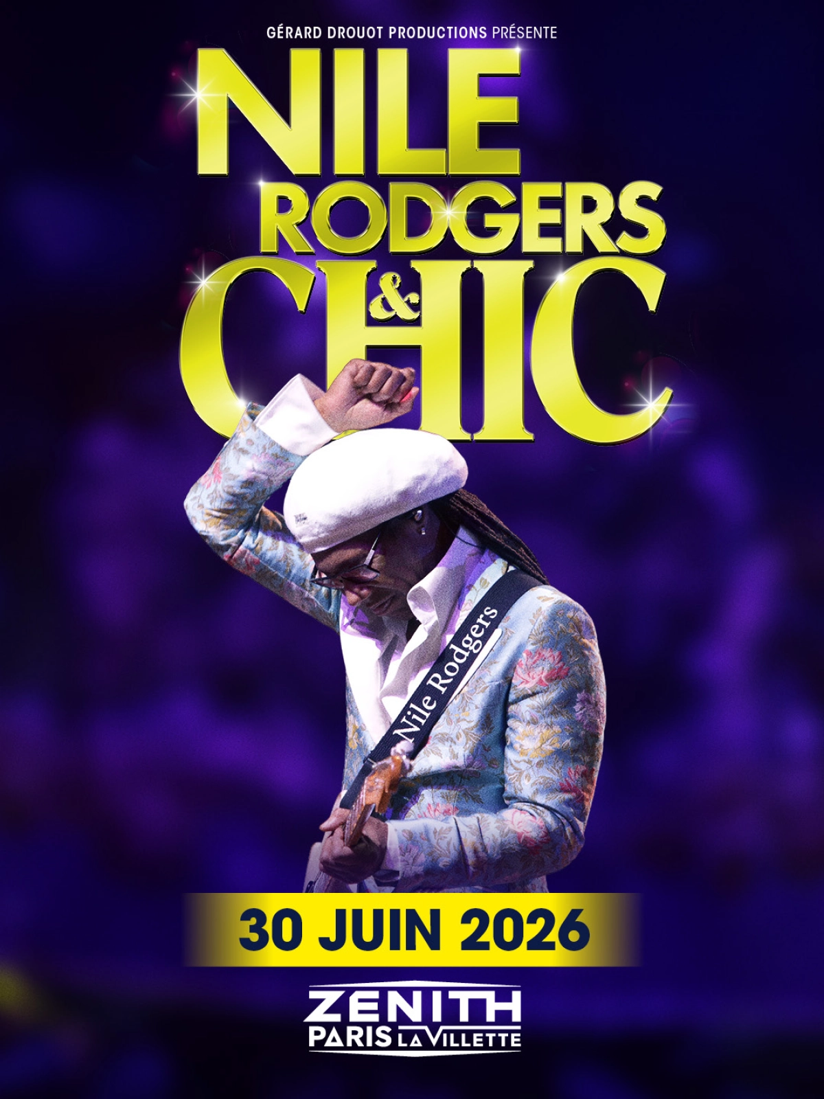 Billets Nile Rodgers (Zenith Paris - Paris)