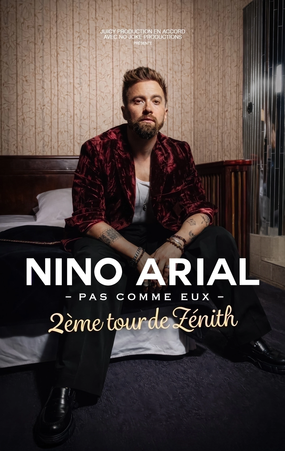 Nino Arial en Palais des Congres Charles Aznavour Tickets