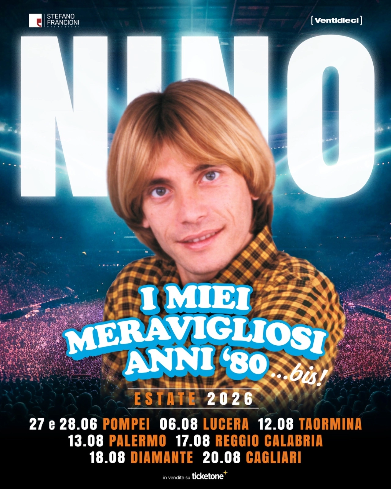 Nino D'Angelo en Teatro Antico Taormina Tickets