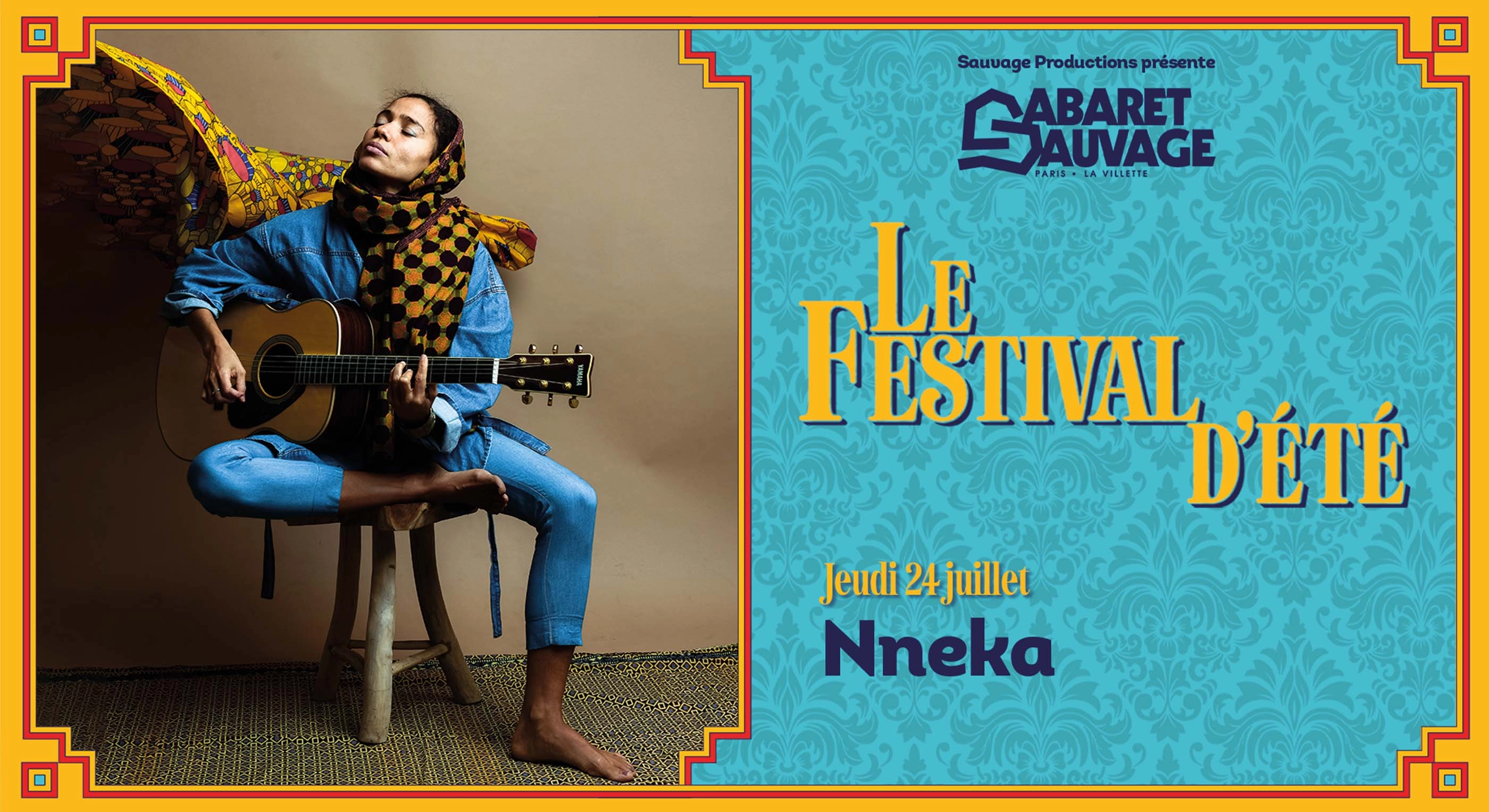 Billets Nneka (Cabaret Sauvage - Paris)