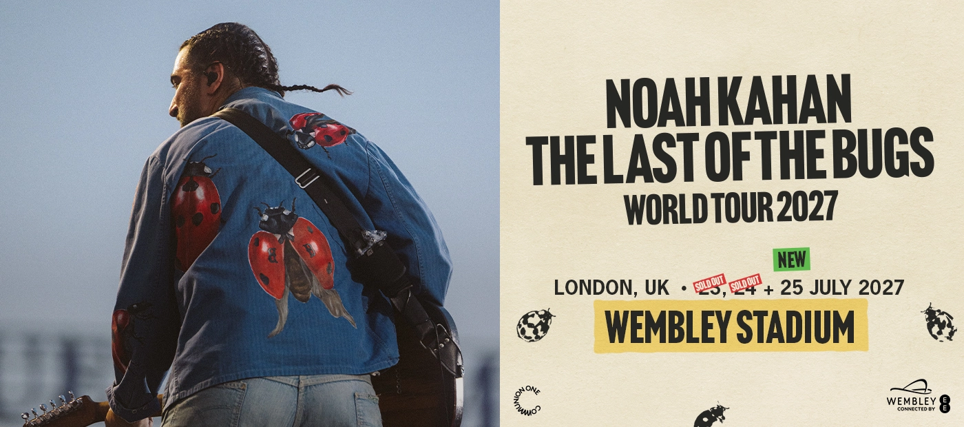 Noah Kahan at Wembley Stadium Tickets