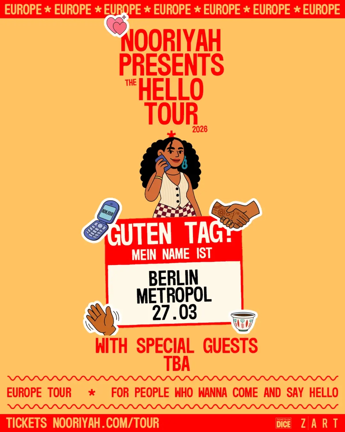 Nooriyah al Metropol Berlin Tickets