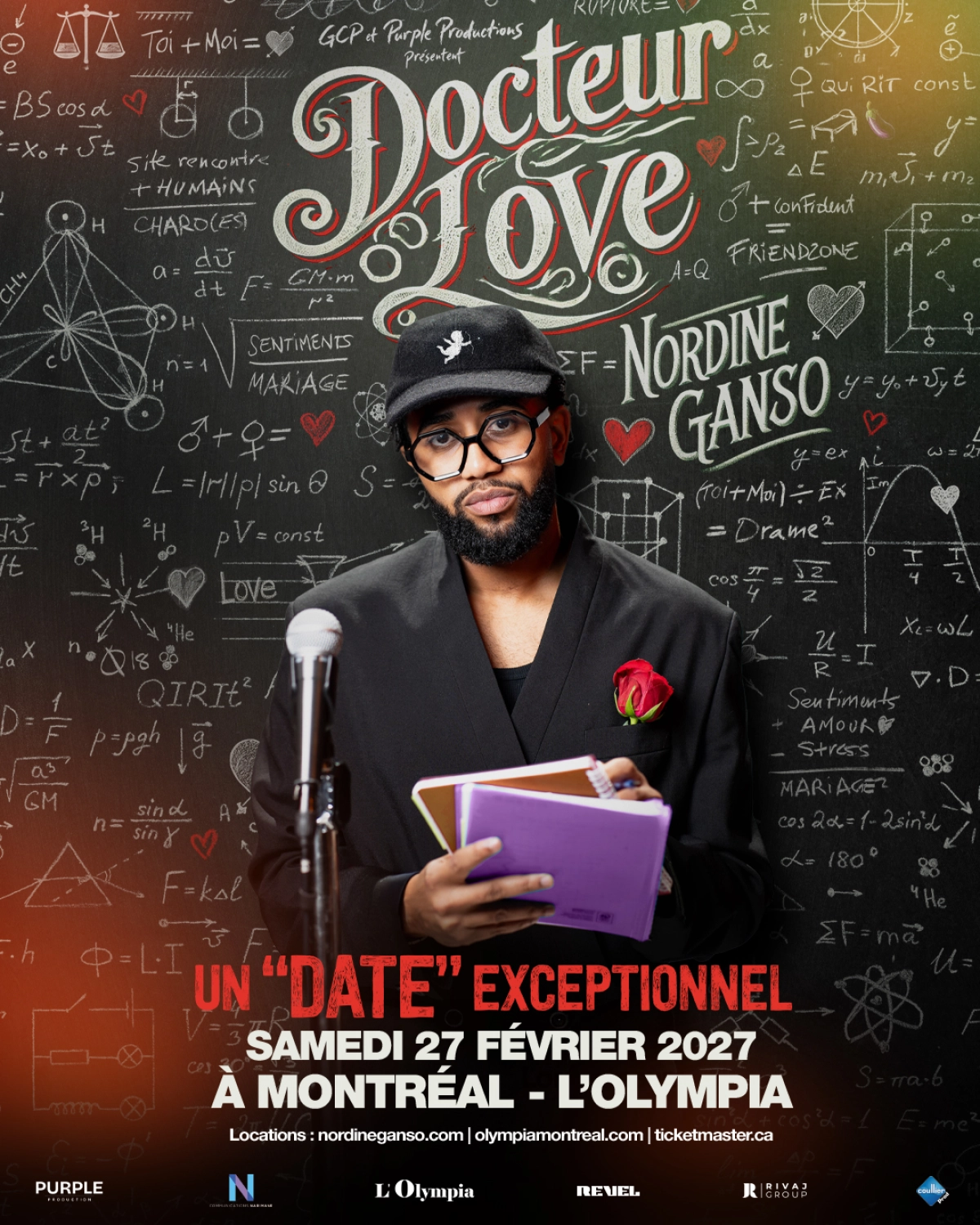 Nordine Ganso at Olympia Montreal Tickets
