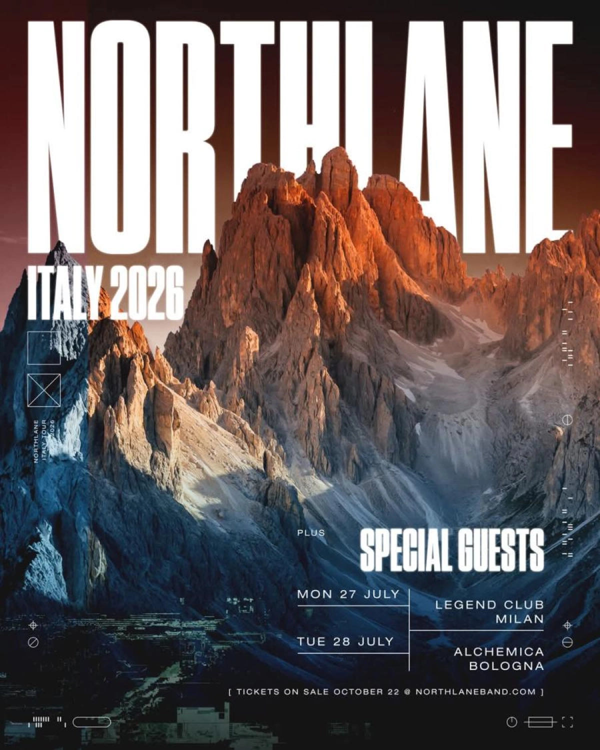 Billets Northlane (Legend Club Milano - Milan)