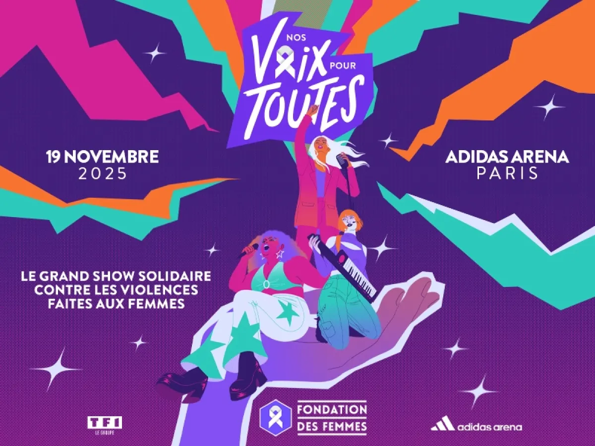 Billets Nos Voix pour Toutes (Adidas Arena - Paris)