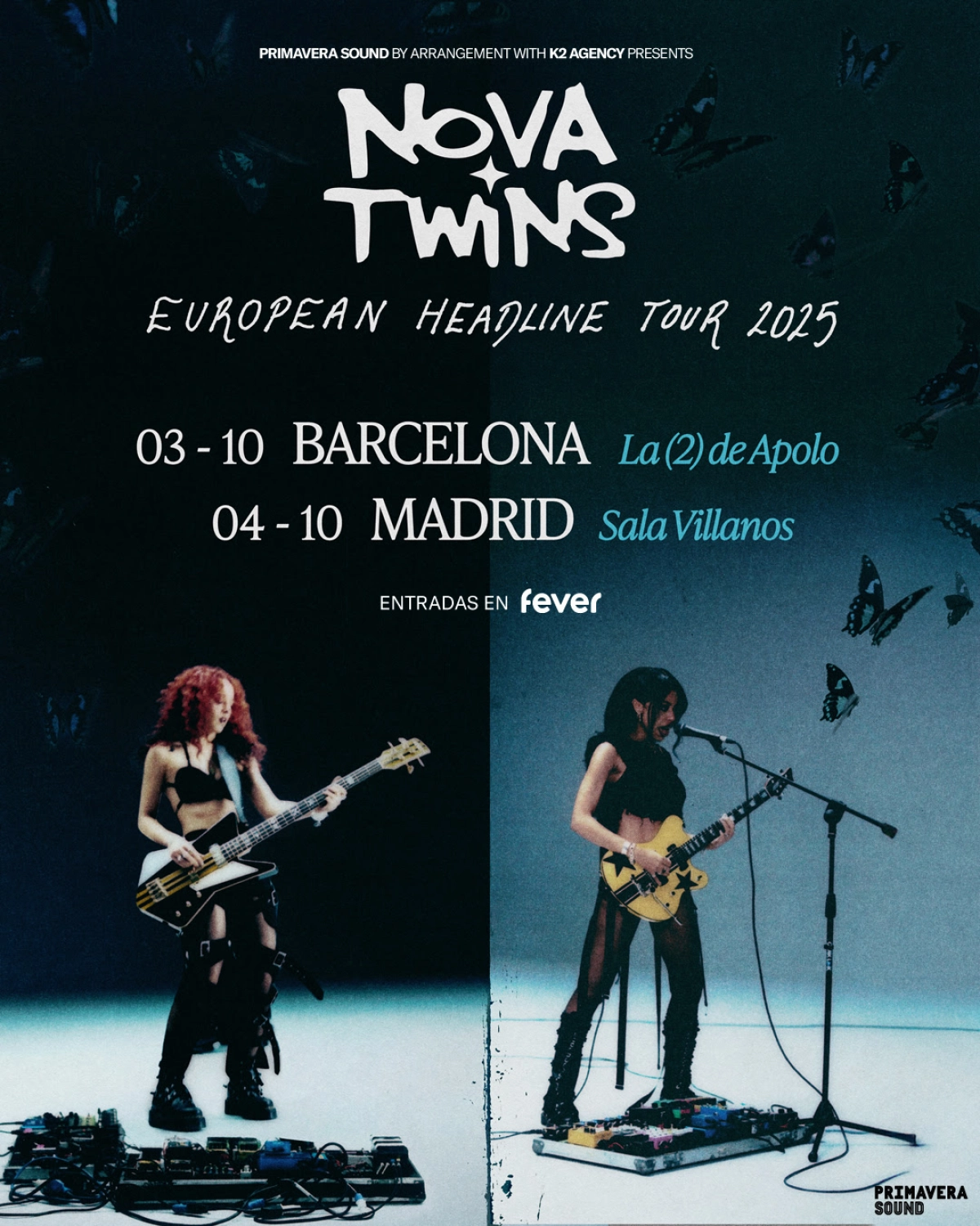 Billets Nova Twins (Sala Apolo - Barcelone)