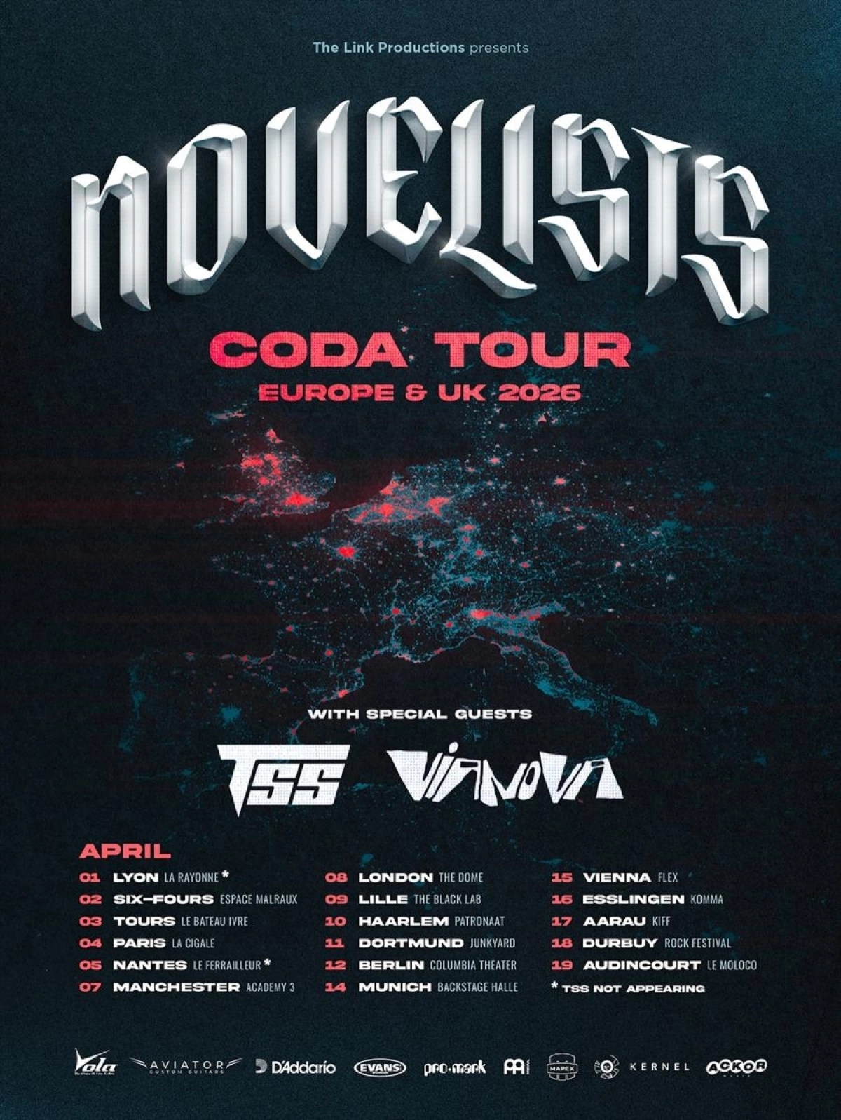 Billets Novelists (Columbia Theater - Berlin)