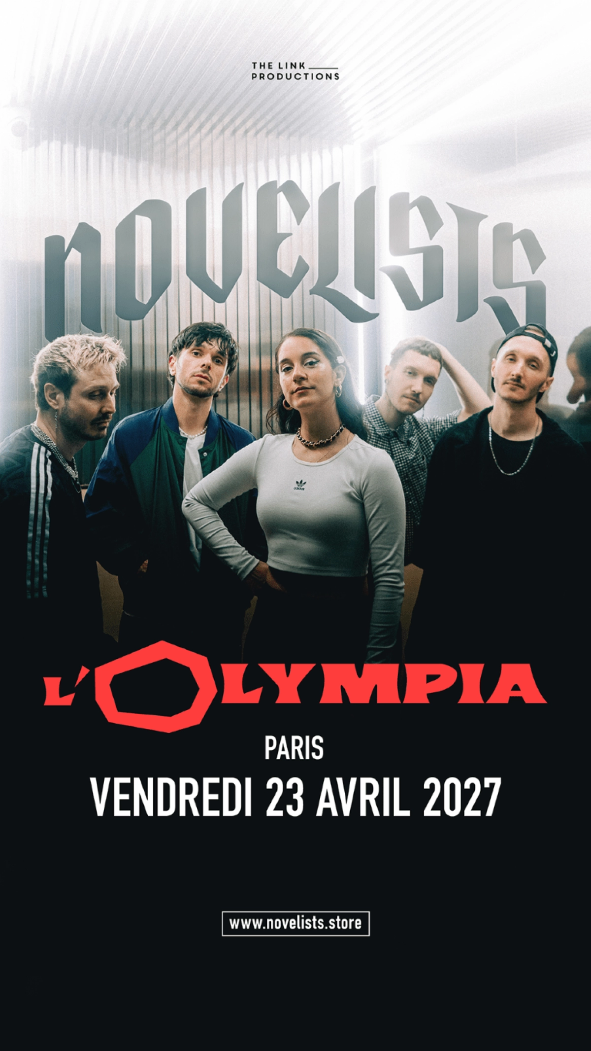 Billets Novelists (Olympia - Paris)