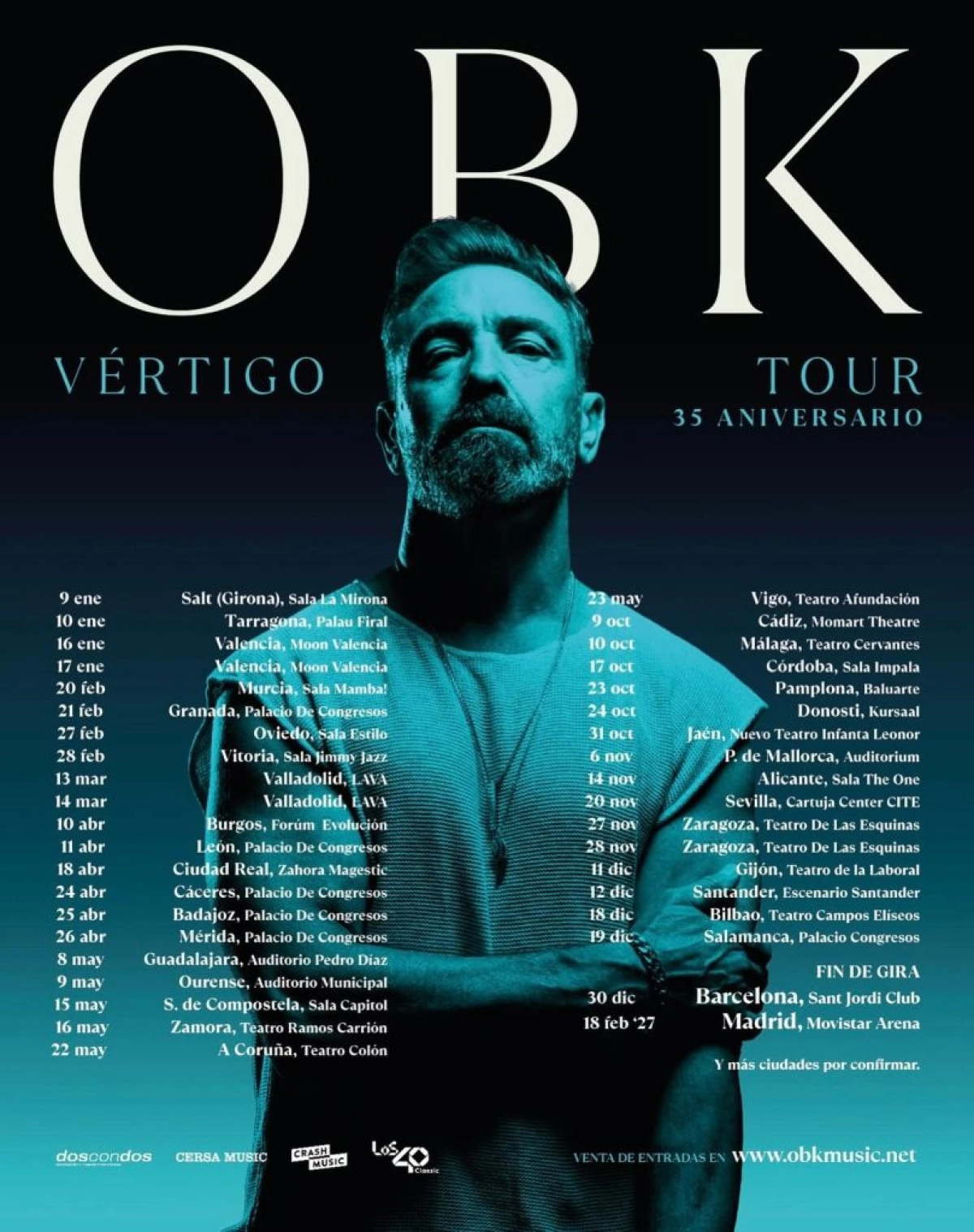 OBK in der Palau Sant Jordi Tickets