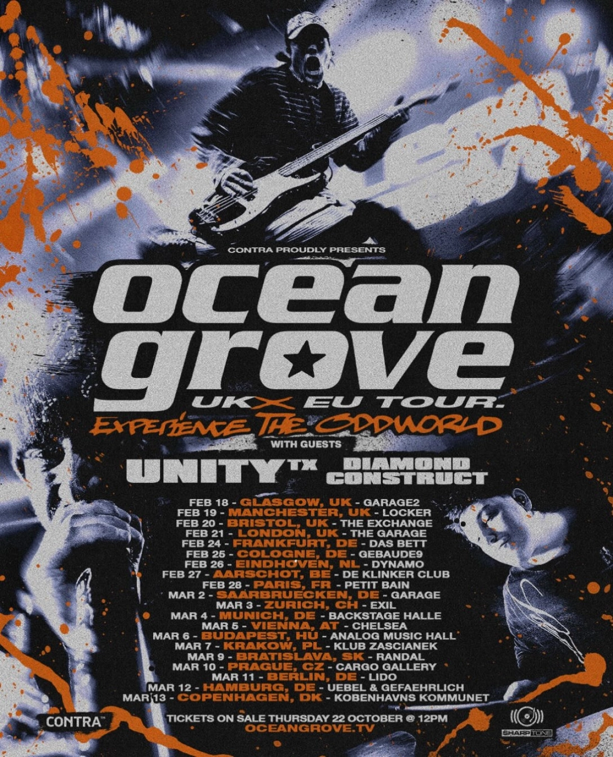 Ocean Grove en Dynamo Eindhoven Tickets