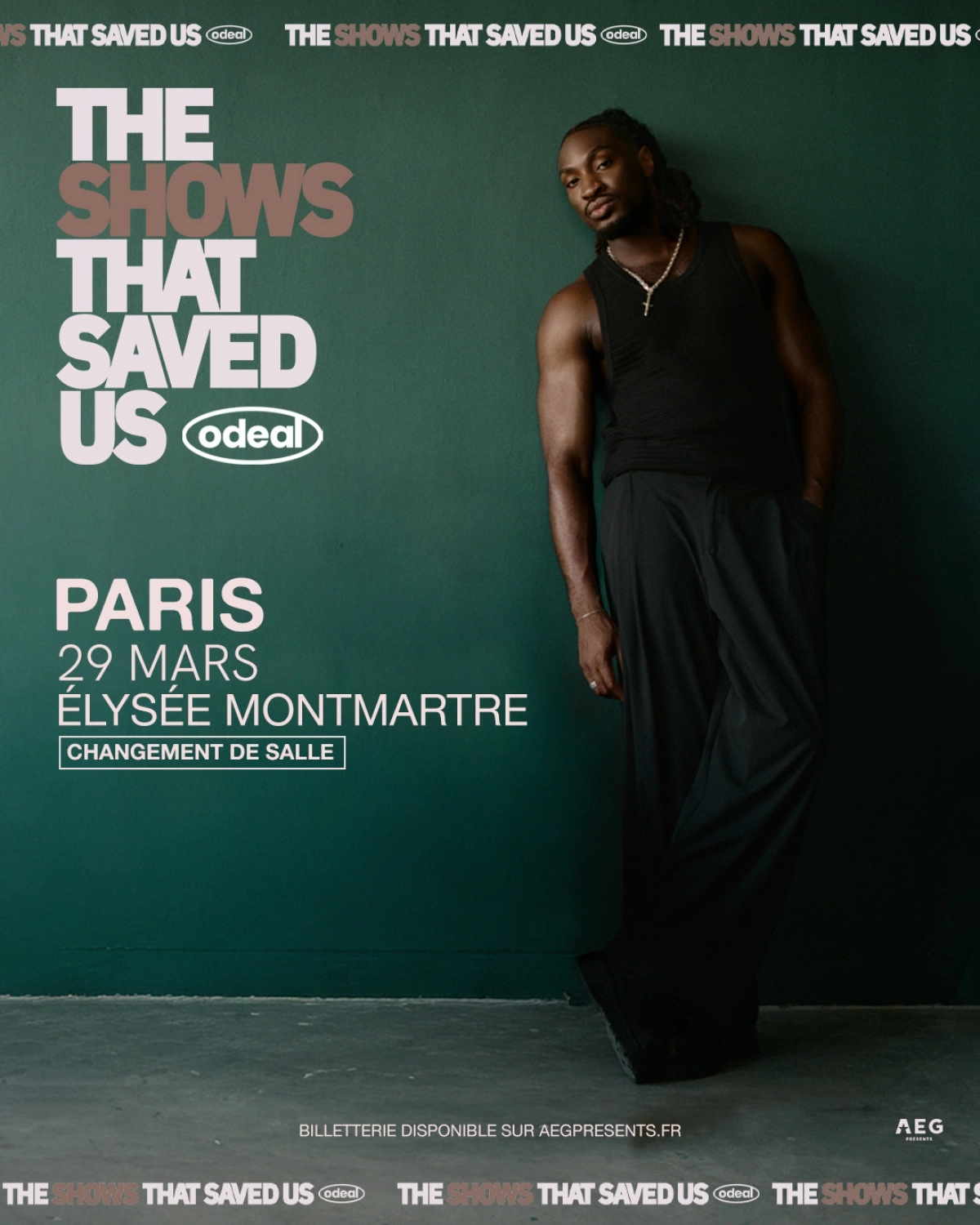 Billets Odeal (Elysee Montmartre - Paris)