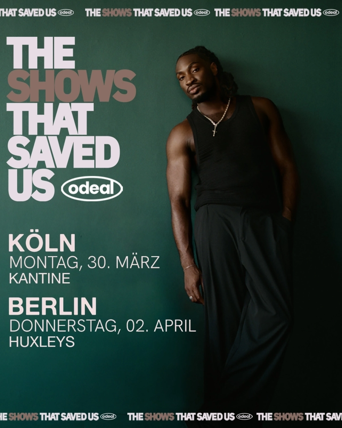 Odeal al O2 Ritz Manchester Tickets