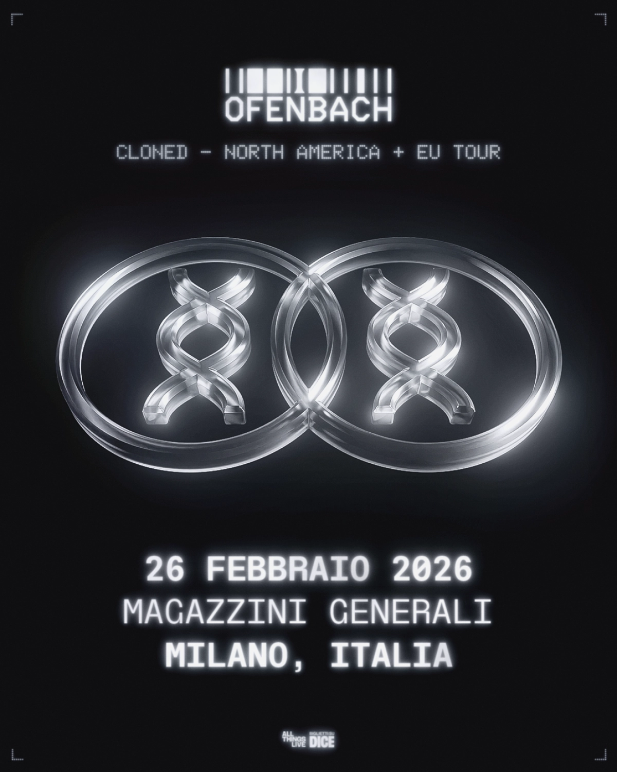 Billets Ofenbach (Magazzini Generali - Milan)