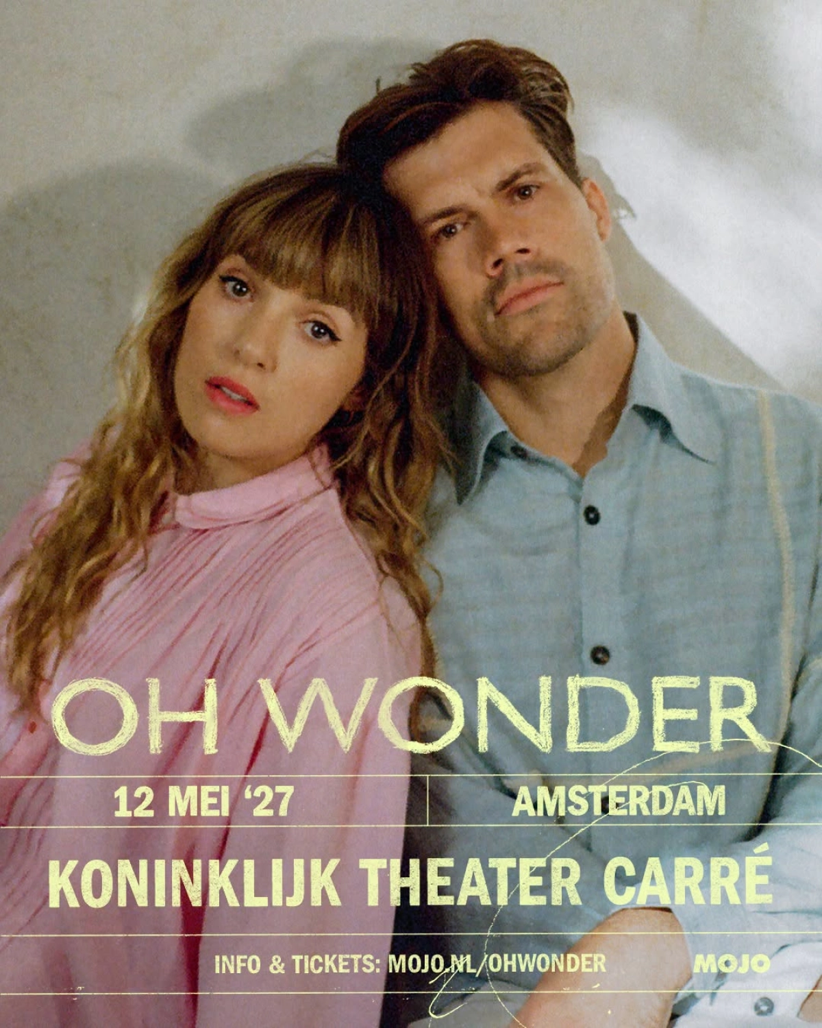 Oh Wonder en Koninklijk Theater Carré Tickets
