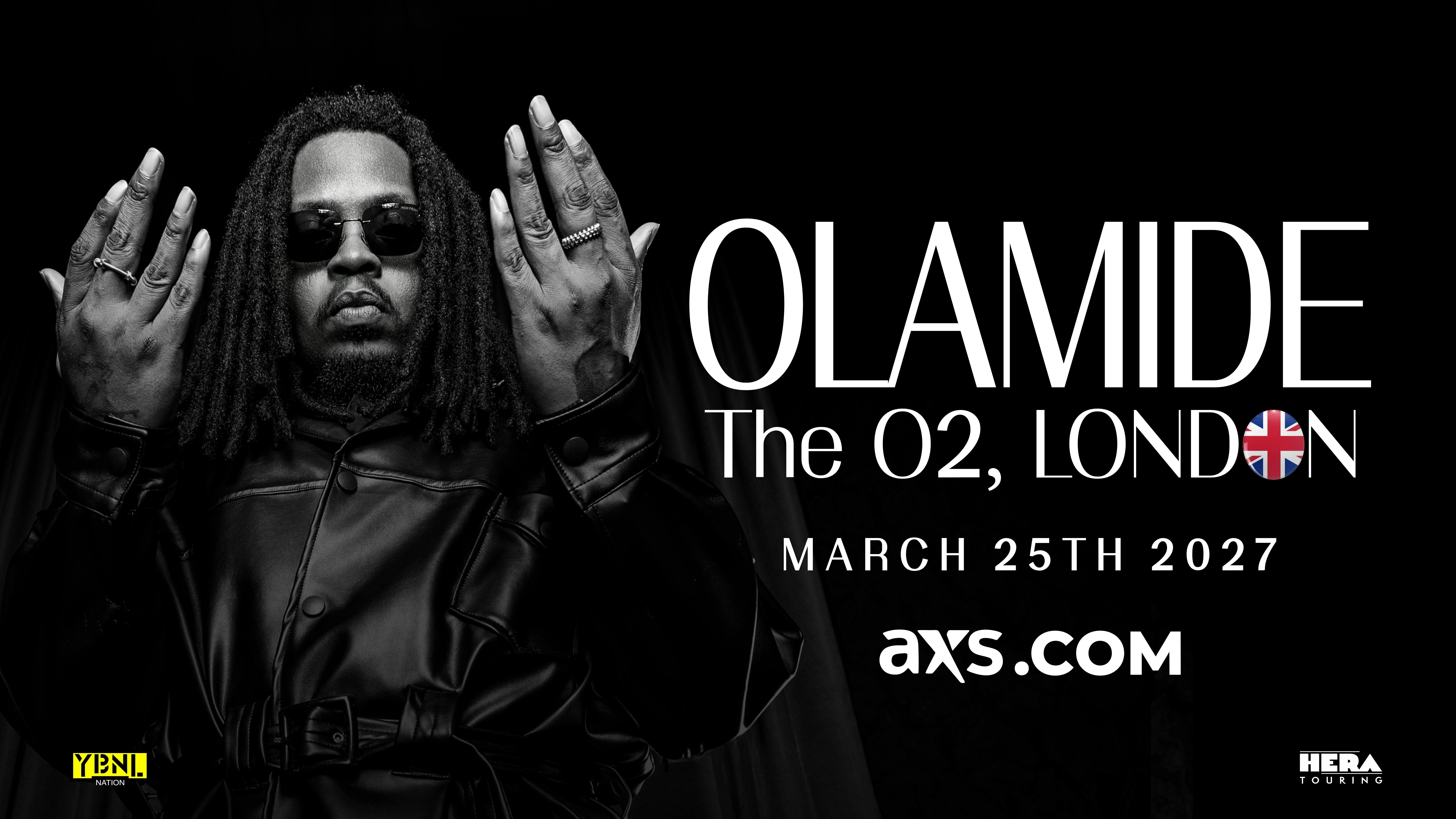 Olamide at The O2 Arena Tickets