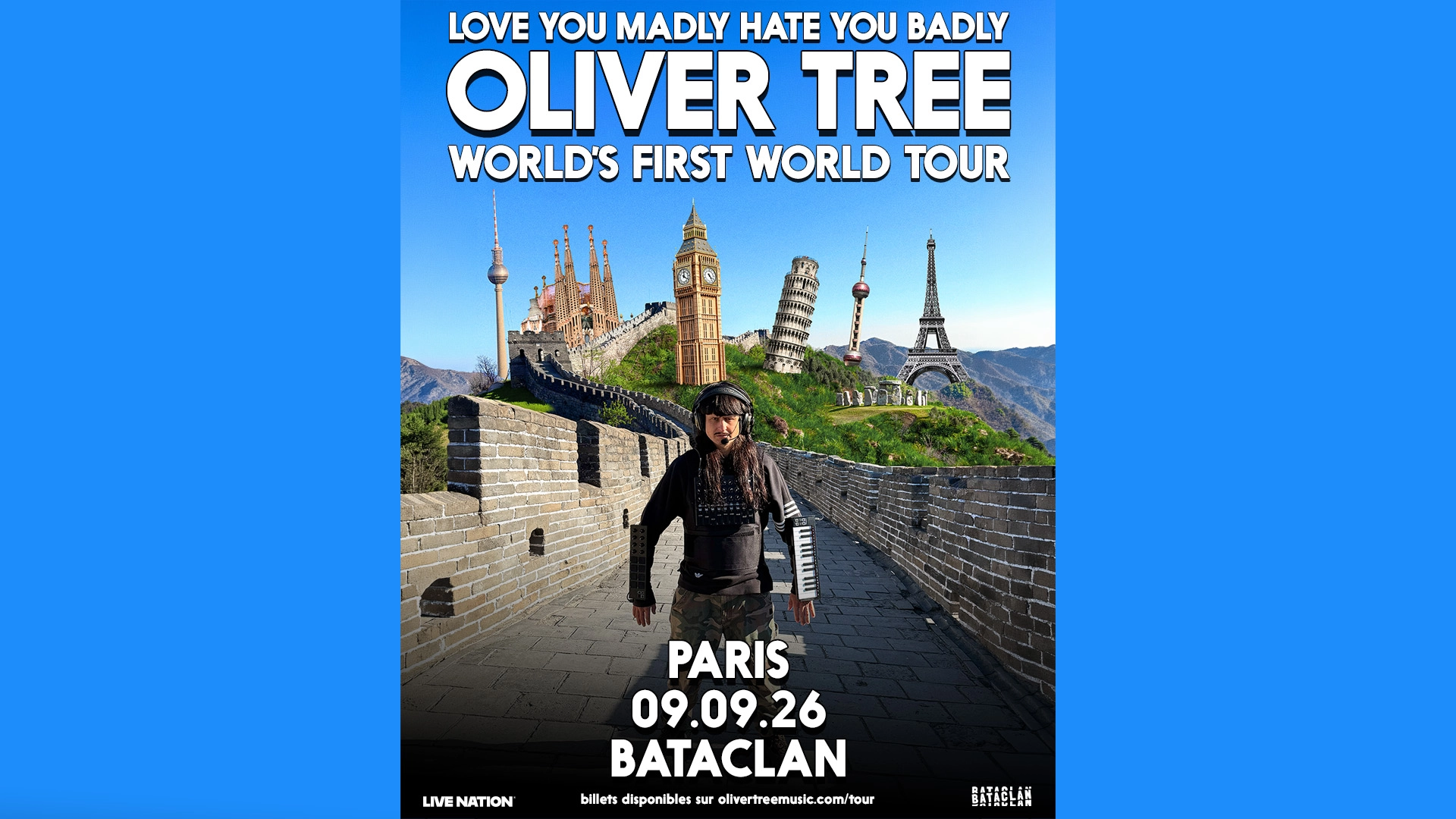 Oliver Tree al Bataclan Tickets