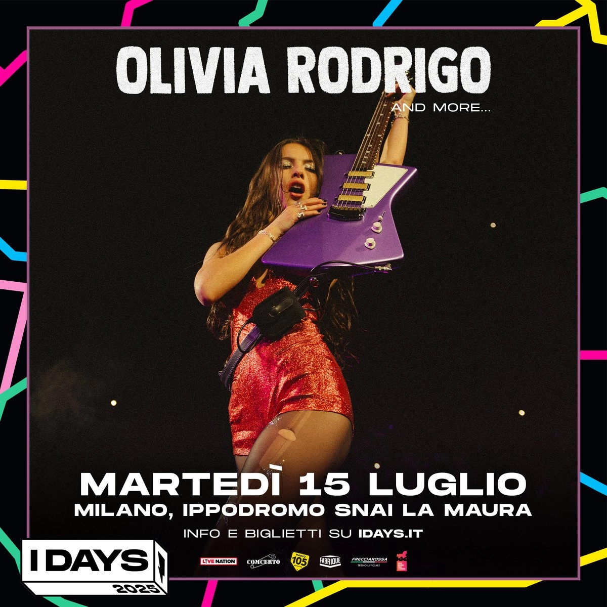 Billets Olivia Rodrigo (Ippodromo Snai San Siro - Milan)