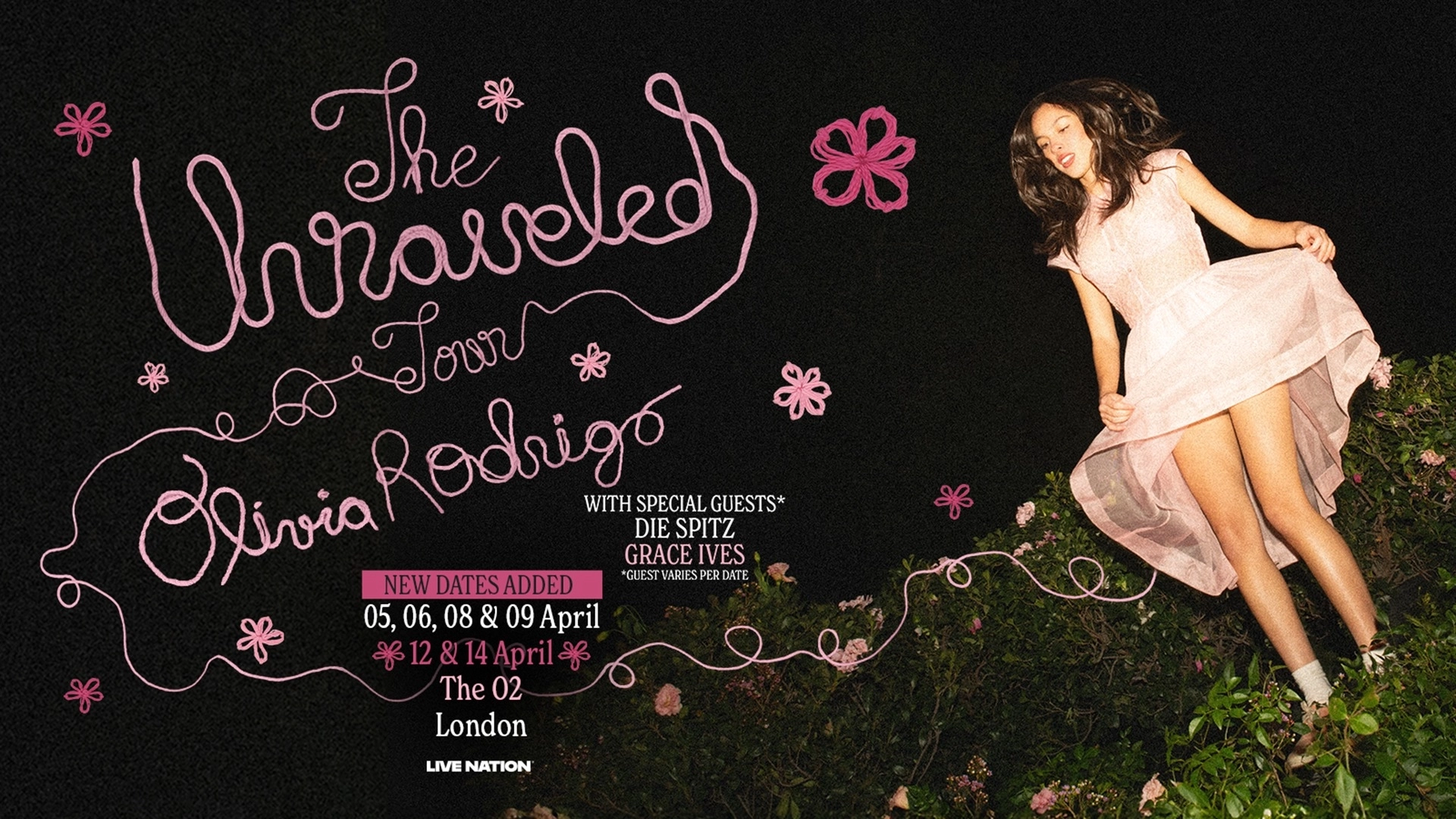 Billets Olivia Rodrigo (O2 Arena - Londres)